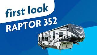 First Look: 2021 Keystone Raptor 352 | 5th Wheel Toy Hauler - Camping World