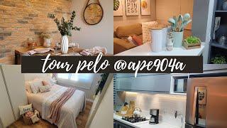 TOUR POR UM APARTAMENTO DE 56 M2 | APE DO INSTAGRAM @APE904A | NAT INGRACI