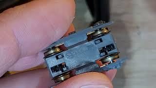 Having power pickup problems with your N scale Atlas or Kato locomotive? Watch this video.