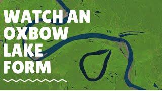 Watch An Oxbow Lake Form: Ucayali River: 1985 - 2013