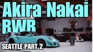 R1 Crew Sets Up In Seattle to Watch Akira Nakai Install RWB