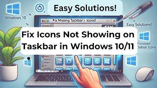 Fix Icons Not Showing on Taskbar in Windows 10 / 11 – Easy Solutions!