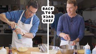 Bobby Flay Challenges Amateur Cook to Keep Up with Him | Back-to-Back Chef | Bon Appetit