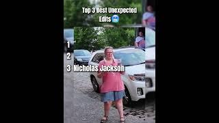 Top 3 Goated Unexpected Edits #capcut #football #unexpected #edit