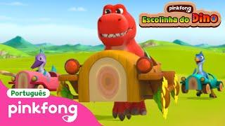 Vrum! Dinos Carros | Escolinha do Dino | Ep.10 | Pinkfong, Bebê Tubarão! Canções para Crianças