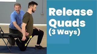 Leg Tension Gone - 3 Ways To Release Tight Quads