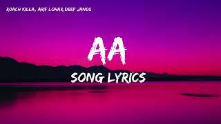 Aa (lyrics)