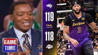 NBA Gametime | "Anthony Davis choked game!" - Isiah Thomas on Lakers fall to Magic 119-118 at home