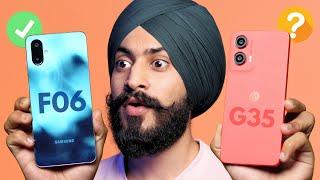 Best Budget 5G Phone Under ₹10,000 | Samsung Galaxy F06 vs Moto G35 5G |