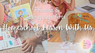 Homeschool Lesson With Us || Phonics & The Good and the Beautiful #earlyyears #KS1 #homeeducationuk