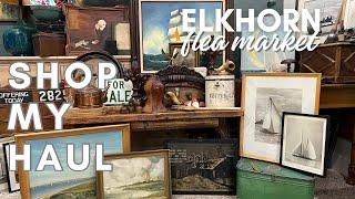 Shop My Haul | Elkhorn Antique Flea Market Haul Spring 2024