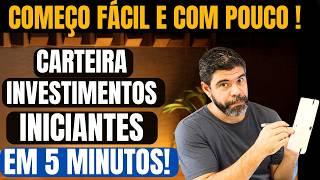 COMO CRIAR UMA CARTEIRA DE INVESTIMENTOS SEM ESTUDAR OU FAZER UM CURSO?