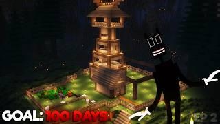 Surviving Minecraft's Most Disturbing Mod For 100 Days in Hardcore 2