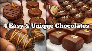 4 Best Homemade Chocolate Treats | Super Delicious Chocolate Desserts Recipes | Guilt-Free