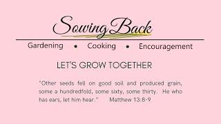 Introduction to Sowing Back