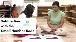 Subtraction with the Small Number Rods