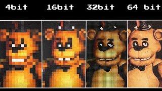 Freddy's Fazbear theme, But in more Bits