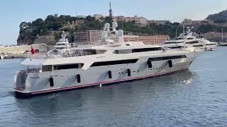 Largest Baglietto's 59m VICKY Superyacht interior by Sawaya & Moroni @archiesvlogmc