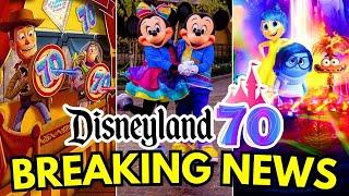 Disneyland BREAKING NEWS UPDATE! | New Details for Disneyland Resort 70th Celebration