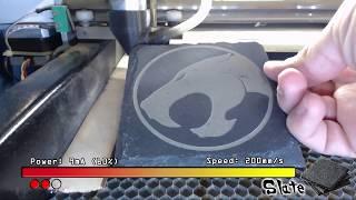 Laser Engraving Slate Coasters