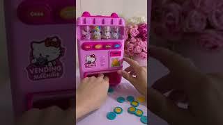 MOST CUTEST HELLO KITTY VENDING MACHINE | ASMR #shorts #satisfying #viral #trending #hellokitty 