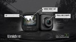 Uniden - IGO CAM 30 - Smart Dash Cam