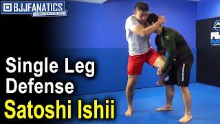 BJJ Techniques: Single Leg Defense by Satoshi Ishii