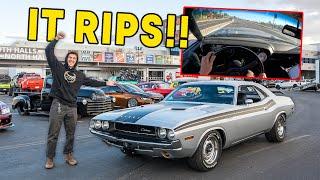 FIRST DRIVE IN THE 392 SRT POWERED 1970 CHALLENGER!