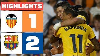 VALENCIA CF 1 - 2 FC BARCELONA | HIGHLIGHTS LALIGA EA SPORTS