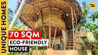 Explore the Natural Beauty of this All Bamboo-Made House in Siargao | Unique Homes | OG