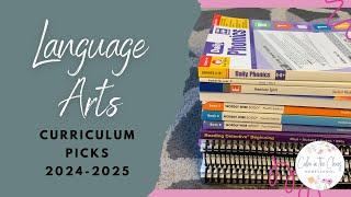 Homeschool Language Arts Curriculum Picks for 2024-2025 School Year | Middle School Language Arts