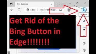 GET RID OF THE BING BUTTON IN EDGE!!!!