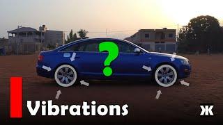 Audi A6 3.2 - Vibrations at high speed fix