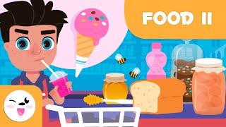 SUPERMARKET FOODS - Part 2 - Food Vocabulary for Kids