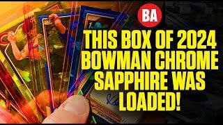 2024 Bowman Chrome Sapphire: We Get Hit After Hit After Hit!