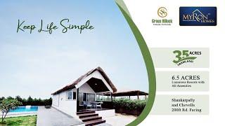 Farm Land for Sale in Shankarpalli | GREEN HILLOCK | Conceptual Duct Houses First Time in Hyderabad