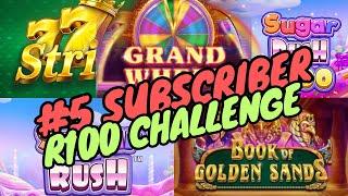 5 Lucky Subscribers R100 Challenge  #5