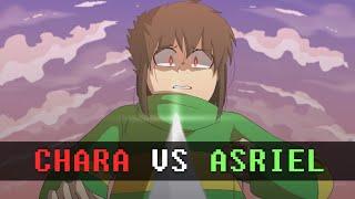 Chara vs Asriel | Glitchtale Fight scenes (2/3)