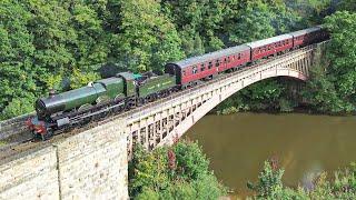 Steam Locomotives On UK Heritage Railways Compilation 2024