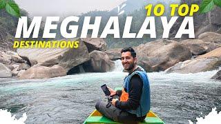 Top 10 Places To Visit in Meghalaya in 2023 | Most Beautiful Destinations in Meghalaya -Travel Video