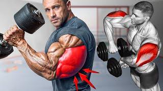 How To Get Huge Triceps (Dumbbell Only)