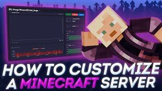 How to CUSTOMIZE Minecraft Server Icon/ Minecraft Text Colors