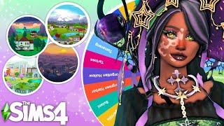 EACH SIM IS A DIFFERENT WORLD! | SPIN THE WHEEL! | The Sims 4