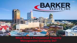 What Does a Professional Property Management Company Do in Raleigh, NC?