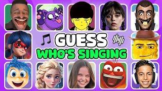 Guess Meme & Who's Singing| Skibidi Toilet, Inside Out 2, Gegagedigegago, CatNap, Bling-Bang-Bang