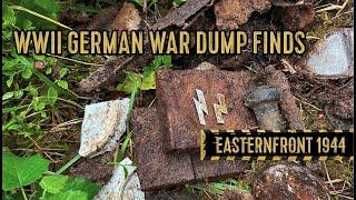 WWII German War Dump Finds.WW2 METAL DETECTING 1944-1945.EASTERNFRONT.