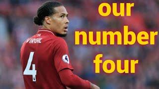 Virgil Van Dijk Song With Lyrics. OUR NUMBER FOUR.