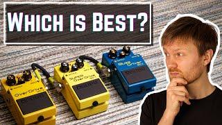 Boss BD2, SD1 or OD3? How To Choose a Boss Overdrive Pedal that is Right For You