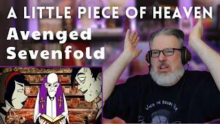 I Don't Know Whether to Cringe or Laugh! AVENGED SEVENFOLD: A LITTLE PIECE OF HEAVEN Reaction