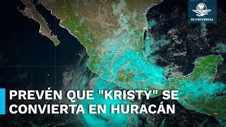 Se forma tormenta tropical  Kristy  en costas de Guerrero y Michoacán; podría volverse huracán